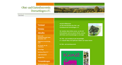 Desktop Screenshot of ogv.dormettingen.de